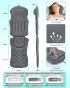 Full Body Bath Pillow for Bathtub, 5D Thick Tub Pillow for Bathtub - Image 2