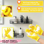 4-Pack SpaGlow Exfoliating Bath Gloves - Image 4