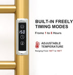 Electric Towel Warmer Rack, Heating Towel Warmer, Timer & Temperature Control - Image 3