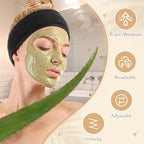 Tigeen 120 Pcs Spa Headband Facial Headbands Bulk Adjustable Hair Wraps - Image 4