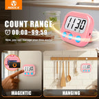 6 Pack Kitchen Timers Loud Ring Digital Timers - Image 3
