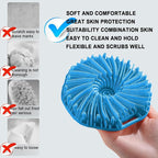 RamPula Silicone Body Scrubber, Silicone Loofah, Quick-Dry Exfoliating Body - Image 2