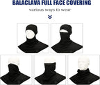 SATINIOR 3 Piece Balaclava Face Cover Sun Protection Neck Cover Summer - Image 4