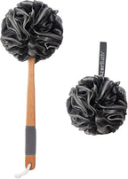 AmazerBath Shower Sponge Loofah Back Scrubber, PE Soft Mesh Loofah Body Scrubber by AmazerBath