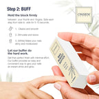 Onsen Secret Complete Nail Reboot Kit w/Cuticle Oil 10ml, Nail File 120/180 - Image 4