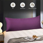 WishSmile Body Cooling Pillowcase Long Pillow Case Breathable Cool Silky Soft - Image 4
