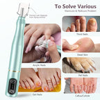 TUOBEO Cordless Nail Drill Electric Rechargeable File Kit, Professional Efile - Image 3