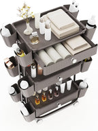 3 Tier Drawer Shelf Beauty Cart - Image 9