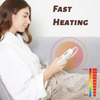 Tefici Heated Blanket Throw 50"x60", Ultra Soft 2-Layer Flannel Electric Blanket - Image 5