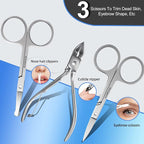 Manicure Set 30 in 1 Fingernail Clipper Set, Manicure Kit, Pedicure Kit - Image 5