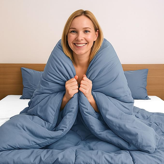 Pure Bedding Duvet Cover Queen Size - Image 6