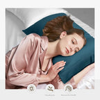 WishSmile Standard Pillow Cases Cooling Pillowcases Set of 2 Breathable Cool - Image 2