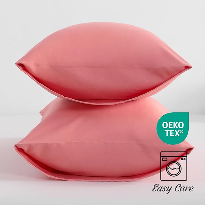 NTBAY Toddler Pillow Cases Set of 2, 2 Pack Brushed Microfiber 14x20 Pillow - Image 3