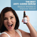 Eva Naturals Multi Peptide Face Serum – Anti Aging Collagen Peptides - Image 3