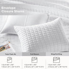 Comfort Spaces Kienna Quilt Set- Double Sided Stitching Design Summer Blanket - Image 5
