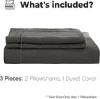 Simple&Opulence 100% Washed Linen Duvet Cover - Image 5
