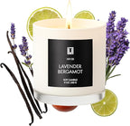 Lulu Candles | Lavender Bergamot | Luxury Scented Soy Jar Candle | Hand Poured by LULUCANDLES