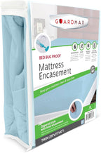 Guardmax Jersey Knitted Twin Zippered Mattress Encasement by Guardmax