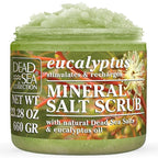 Dead Sea Collection Eucalyptus Salt Scrub – Exfoliating Body Scrub by DeadSeaCollection