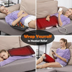 UTK Infrared Heating Pad for Back, Luxury Gift Design, 5X Deeper Pain Relief - Image 7