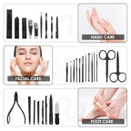 WOAMA 30-Piece Manicure Set Pedicure Kit Professional Nail Clipper Set - Image 4