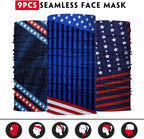 Venswell Neck Gaiter Face Mask Men Women, Seamless Bandana Rave Face Cover - Image 4