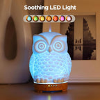 Owl Ceramic Aromatherapy Diffuser INRORANS 160ml Stone ultrasonic Cool Mist - Image 2