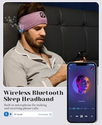 Perytong Sleep Headphones Wireless, Air Travel, Meditation - Image 6