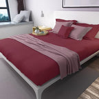 Lirex Flat Sheet, Full Size Extra Soft Brushed Microfiber Flat White Sheets - Image 5