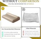 Cooling Pillowcase for Contour Pillow- Rayon Derived from Bamboo Contour - Image 2