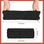 Chuangdi 3 Pieces Spa Headband for Women Facial Makeup Headband Soft Terry - Image 2