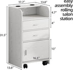 4ever2buy Salon Station for Hair Stylist, Salon Trolley Cart - Image 2