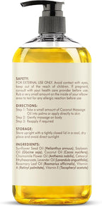 MAJESTIC PURE Coconut Massage Oil - Image 7