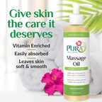 Herbal Therapy 8 Fl oz Massage Oil, Aloe Vera, Professional, Massage Therapy - Image 2