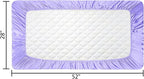 GUNTAIL 2 Pack Satin Soft Crib Sheet - Image 6