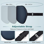 Sleep Mask for Side Sleeper Women Men, Eye Mask for Sleeping Light Blocking - Image 3
