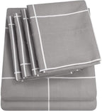 King Size Bed Sheets by SweetHomeCollection