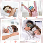8 Pieces Funny Sleep Mask Silk Eye Mask - Image 5
