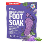 Lavender Foot Soak with Epsom Salt by Unknown