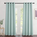 NICETOWN Aqua Blue Curtains 84 inch Length 2 Panels, Grommet Thermal Insulated by NICETOWN