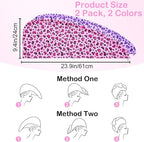 Basumee Microfiber Hair Towel Wrap - Image 7