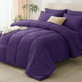 CozyLux King Size Comforter Set Purple by CozyLux