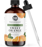 NaturoBliss 100% Pure & Natural Sweet Orange Essential Oil Therapeutic Grade by NaturoBliss