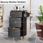 OmySalon Salon Stations for Hair Stylist, Barber Station - Image 3