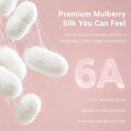 Mulberry Silk Sleep Mask for Women, 100% Blackout Eye Mask for Sleeping - Image 7