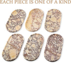 Koville Natural Decorative Marble Bathroom Tray, Stone Perfume Trays Jewelry - Image 6