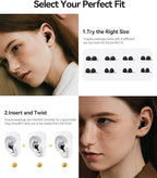 45dB Ear Plugs for Sleeping Noise Cancelling Ear Plugs for Noise Reduction & - Image 4