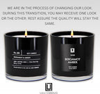 Lulu Candles | Bergamot & Amber | Smells Like Citrus & Musk | Luxury Scented - Image 3
