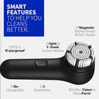Premium Face Scrubber, Deep Pore Cleansing Brush, Waterproof & Rechargeable - Image 4