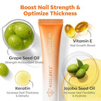 modelones Cuticle Oil Pen Rose for Growth and Strength Nail Growth Oil Cuticle - Image 7